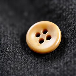 Zoom sur les boutons artisanaux en corne